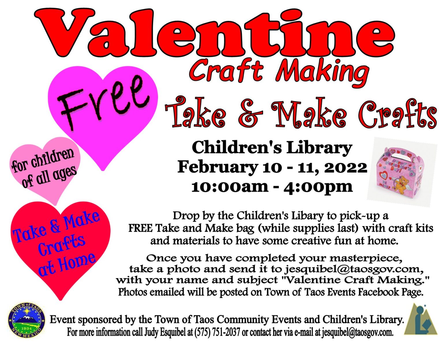 Valentine Craft Making - Taos Arts Council